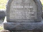 UPTON Arthur -1933 & Grace Elsie HAYNES -1946