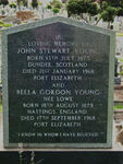 YOUNG John Stewart 1875-1968 &  Bella Gordon LOWE 1879-1968