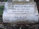 WALDRON Frank William 1852- 923 & Annie -1943
