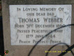 WEBBER Thomas 1860-1944