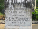 WEDDERBURN W.R.W. 1852-1942 & Mara de H. 1870-1937