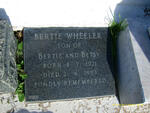 WHEELER Bertie 1921-1983