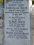WHITE Albert 1883-1951 & Bessie Gibson 1893-1986 :: WHITE Albert Greenwood 1924-1934 