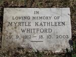 WHITFORD Myrtle Kathleen 1912-2003