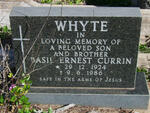 WHYTE Basil Ernest Currin 1924-1986