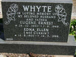 WHYTE Eugene Ernest 1893-1948 & Edna Ellen CURRIN 1902-1999