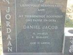 JORDAAN Daniel Jacob 1923-1977