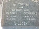 VILJOEN Joachim J. 1866-1930 & Catharina E. 1873-1969