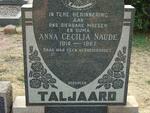TALJAARD Anna Cecilia Naude 1914-1967