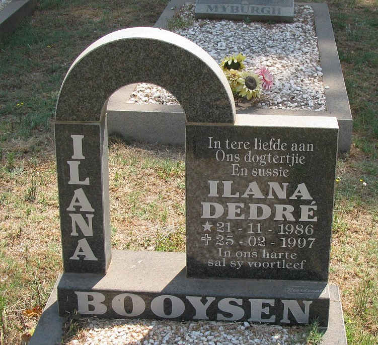 BOOYSEN Ilana Dedre 1986-1997