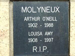 MOLYNEUX Arthur O'Neill 1902-1988 & Louisa Amy 1908-1997