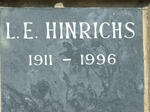 HINRICHS L.E. 1911-1996