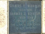 MORRISON Gilbert E.1933-1996 & Barbara J.1939-1999