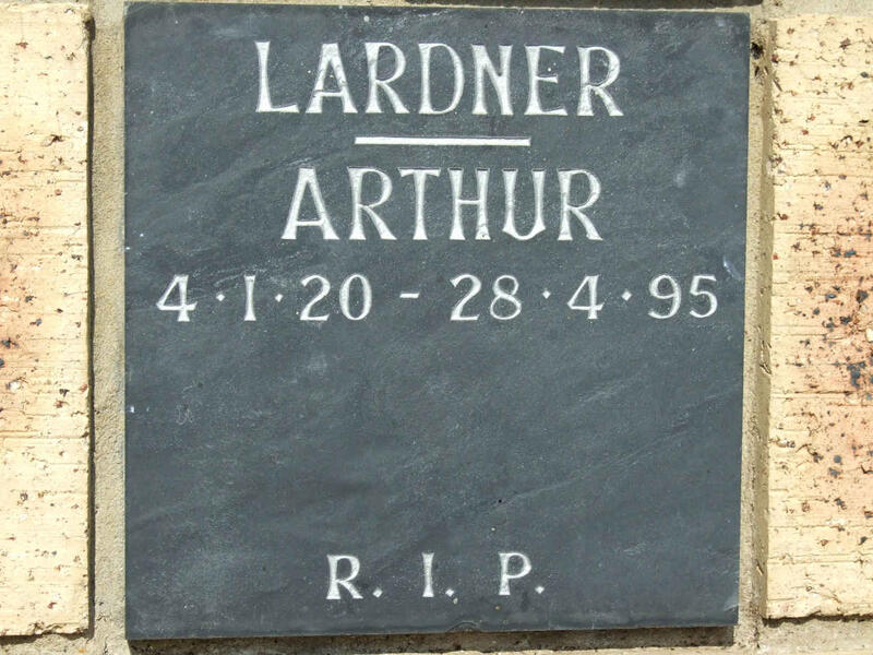 LARDNER Arthur 1920-1995