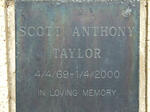 TAYLOR Scott Anthony 1969-2000