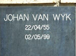 WYK Johan, van 1955-1999