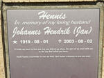 HENNIS Johannes Hendrik 1919-2003