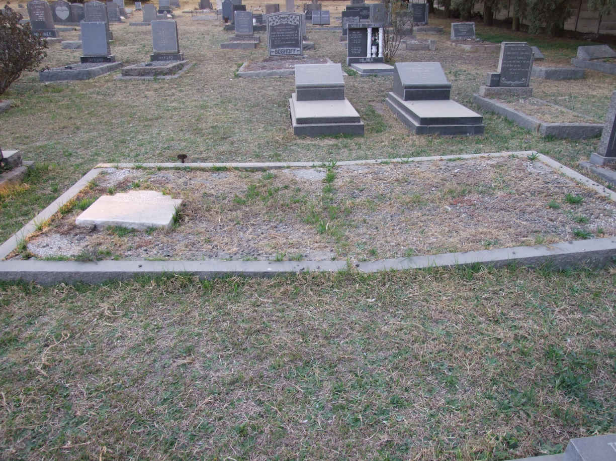 1. Mass grave. Re-interred from the Trichardt Nether Dutch Reformed Church