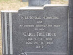 GROBLER Carel Frederick 1899-1963 & Magdalena Elizabeth NAUDE 1914-1969