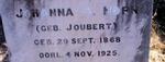 HORN Johannes Andries 1861-1932 & Johanna A. JOUBERT 1868-1925