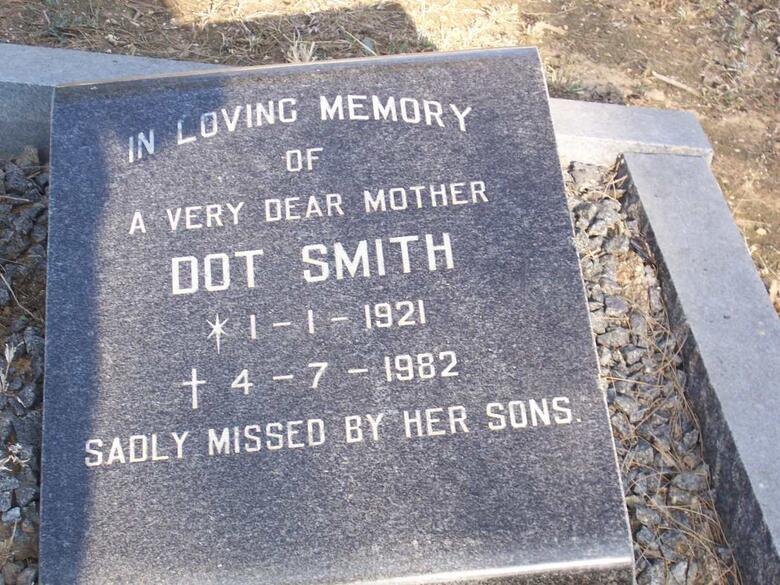 SMITH Dot 1921-1982