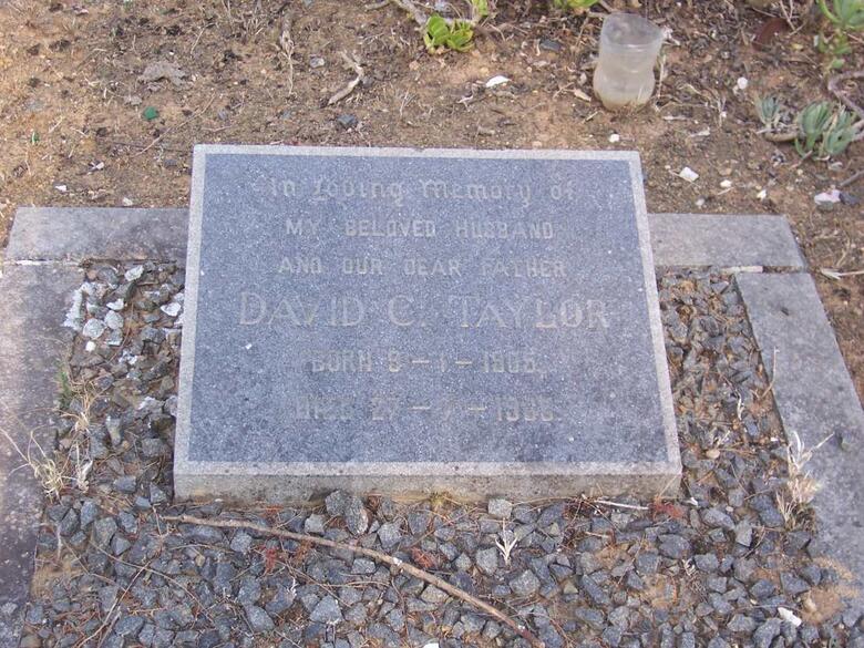 TAYLOR David C. 1905-1965