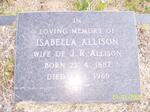 ALLISON Isabella 1887-1966