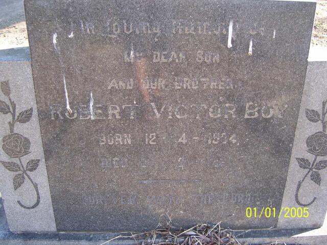 BOY Robert Victor 1884-1961