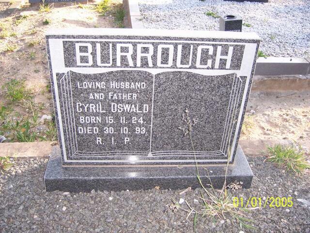 BURROUGH Cyril Oswald 1924-1993