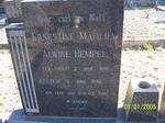 HEMPEL Ernestine Matilda Alwine nee HOFT 1891-1986
