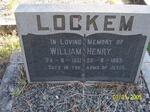 LOCKEM William Henry 1931-1969