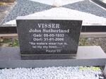 VISSER John Sutherland 1933-2006
