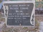 WALSH Patrick Edward -1967