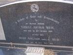 WEIR Ernest Arthur -1968 & Mary Adelaide -1990