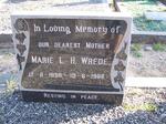 WREDE Marie L.H. 1898-1986