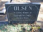 OLSEN Elizabeth Emily 1903-1980