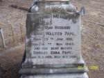 PAPE Hugo Walter 1881-1940 & Dorcas Edna 1885-1968
