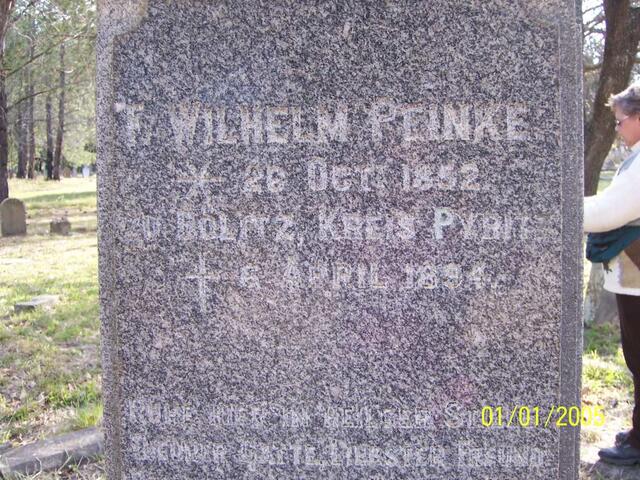 PEINKE Wilhelm 1852-1894
