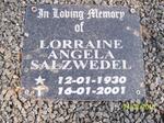 SALZWEDEL Lorraine Angela 1930-2001
