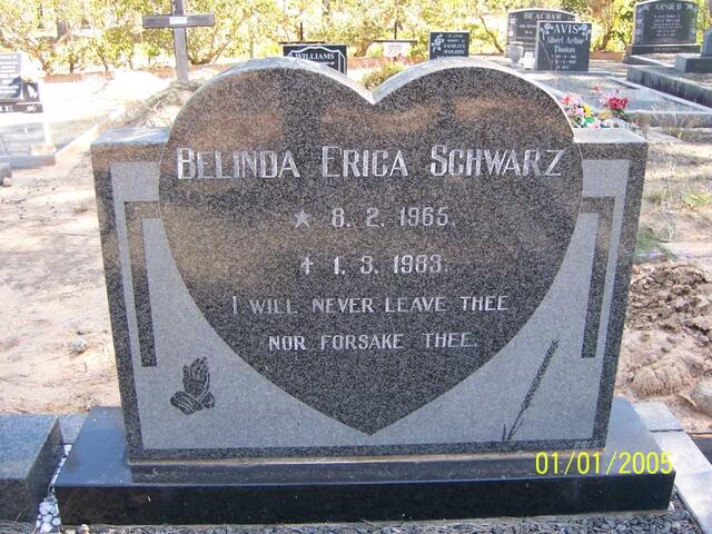SCHWARZ Belinda Erica 1965-1983