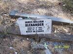 ALEXANDER James William 1902-1997
