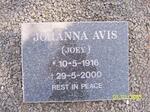 AVIS Julianna 1916-2000