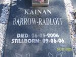 BARROW-RADLOFF Kainan 2006-2006