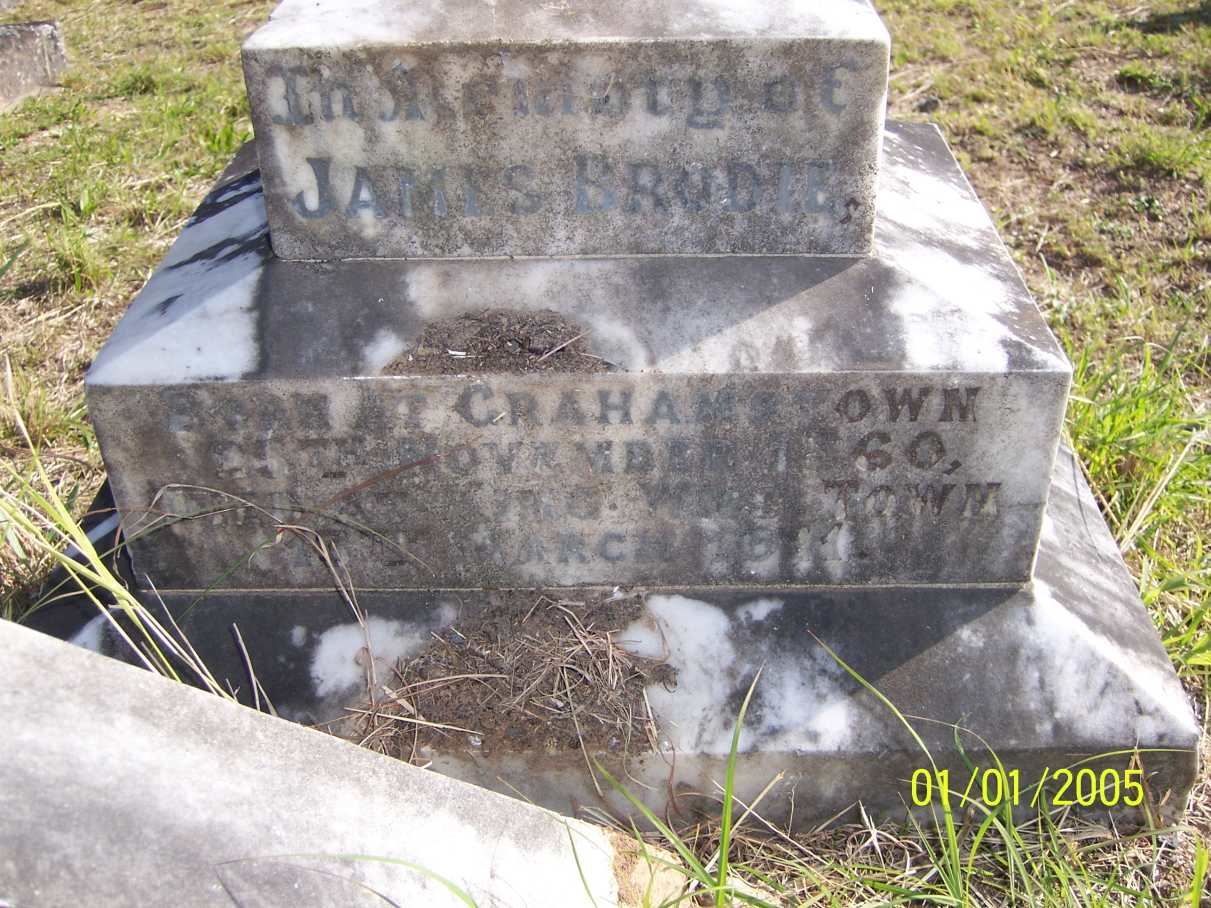 BRODIE James 1860-1911