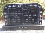 GELL John William 1904-1990 & Mabel BOUCHER 1908-1979