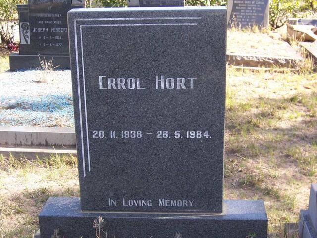 HORT Errol 1938-1984