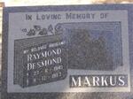 MARKUS Raymond Desmond 1949-1987