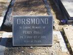 ORSMOND Percy 1908-1984