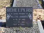 SCHEEPERS Helene Auguste 1903-1985