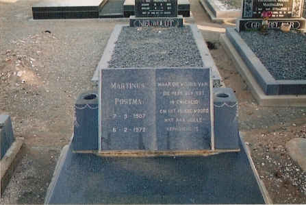 POSTMA Martinus 1907-1972